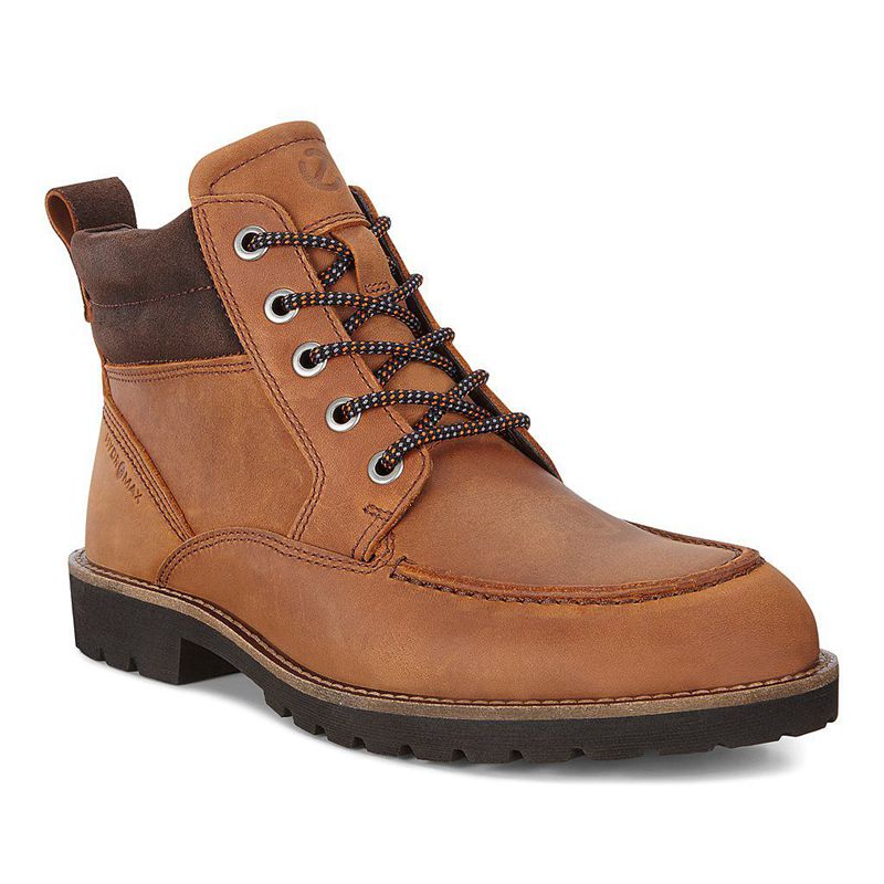 Men Boots Ecco Jamestown - Boots Brown - India MVIQWC231